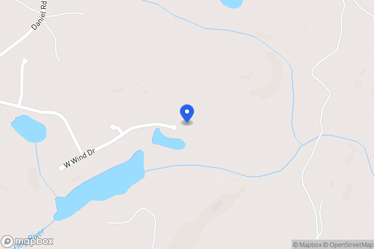 Map of 482 West Wind Dr