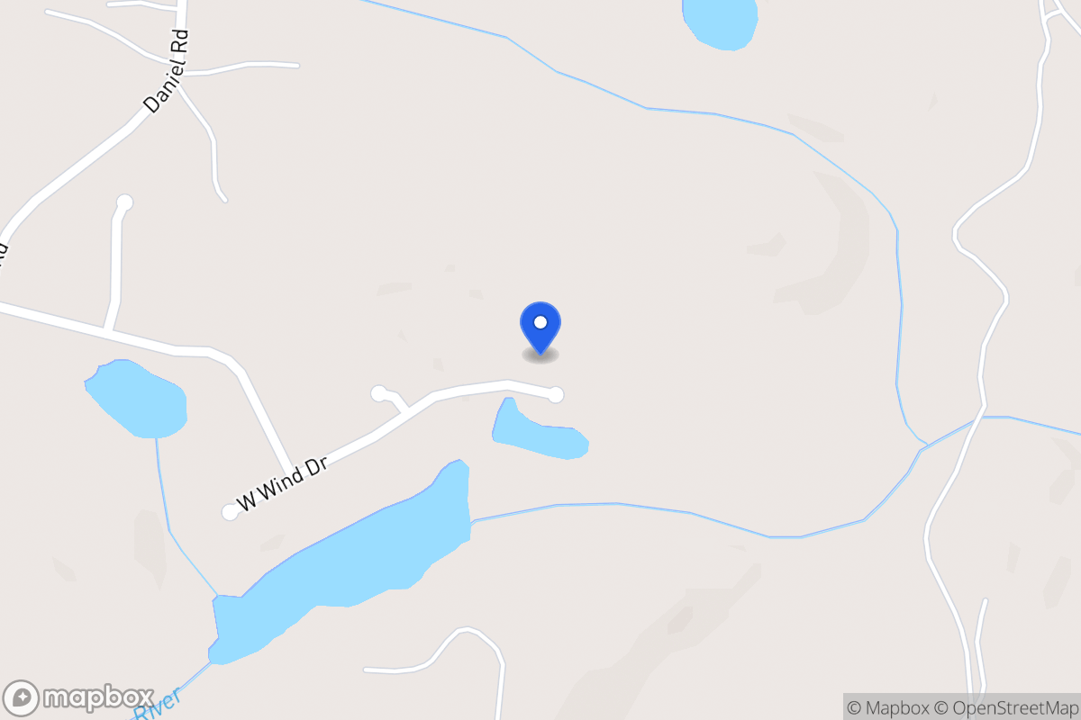Map of 470 West Wind Dr