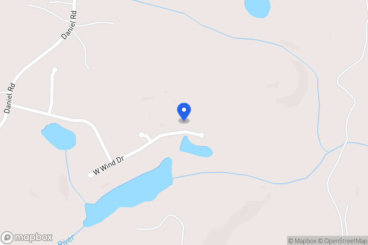 Map of 464 West Wind Dr