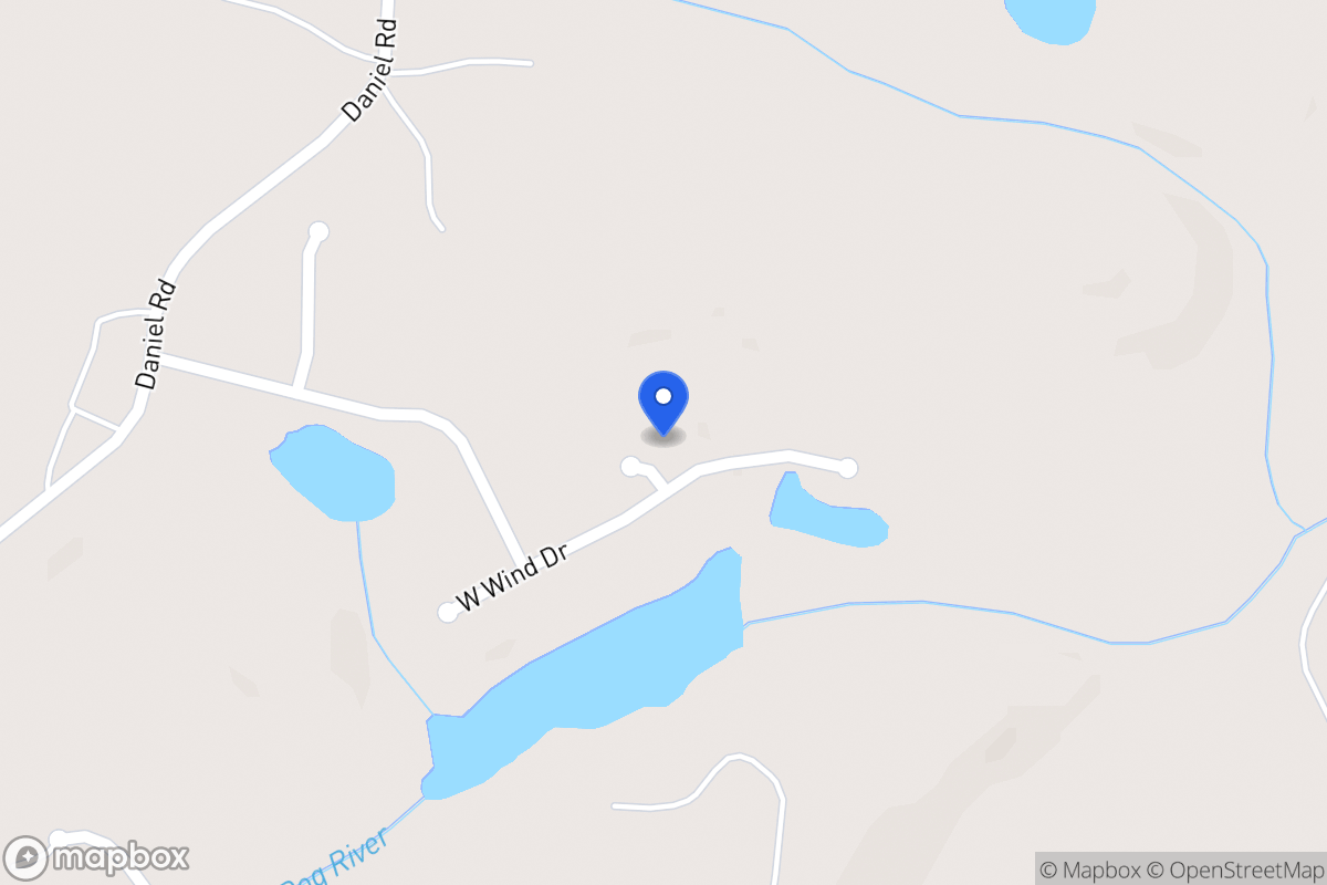 Map of 301 Tamwood Ct