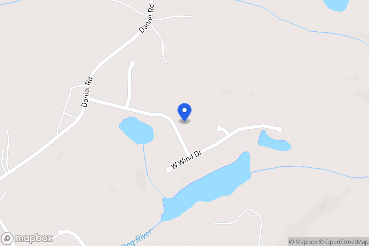 Map of 142 South Winds Dr