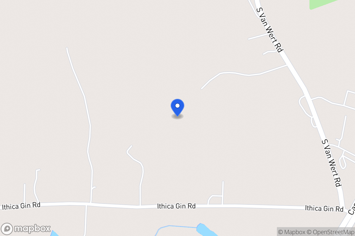 Map of 3097 S Van Wert Rd