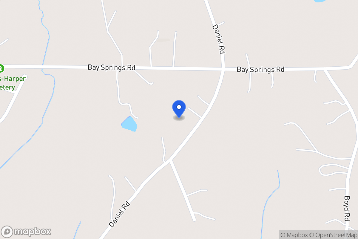Map of 1547 Daniel Rd