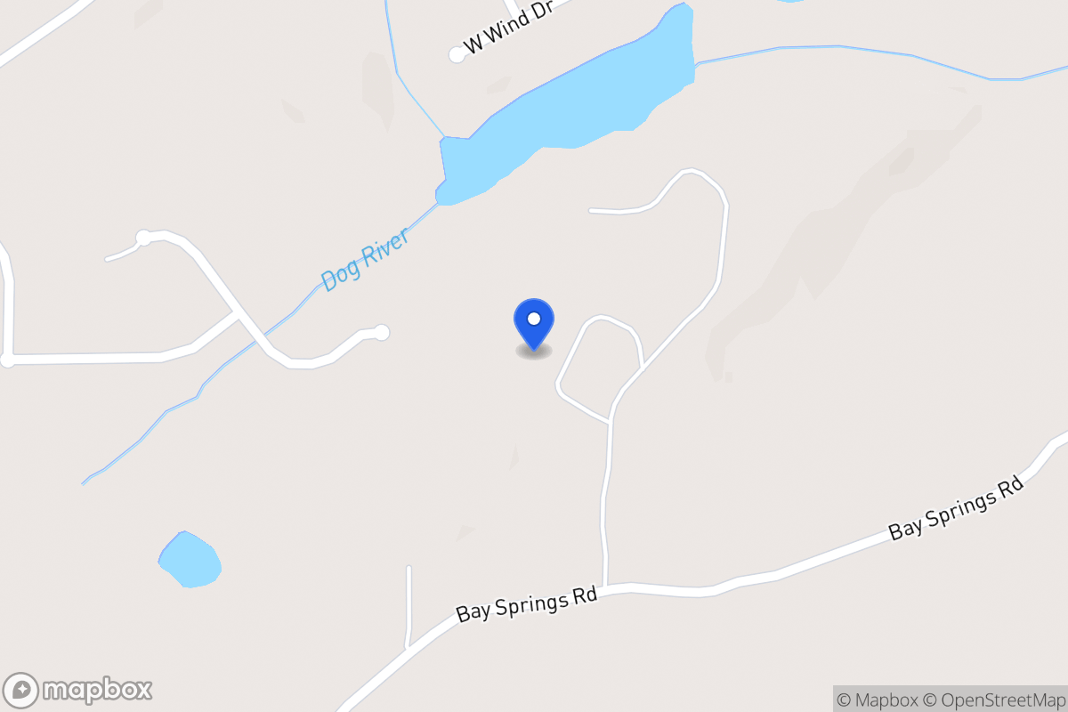 Map of 710 Bay Springs Rd