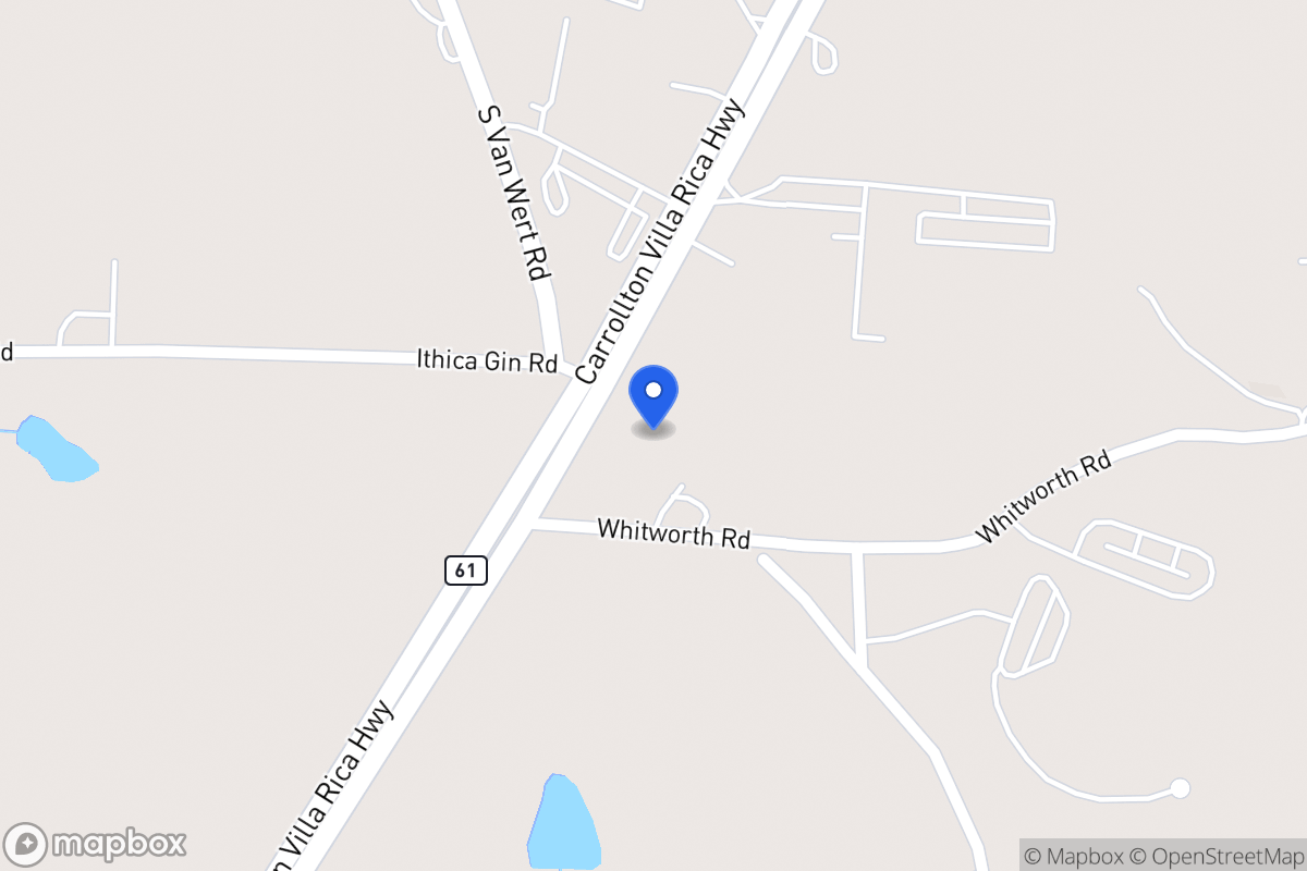 Map of Whitworth Rd