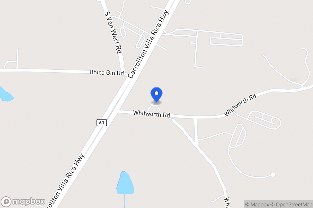 Map of 50 Whitworth Rd