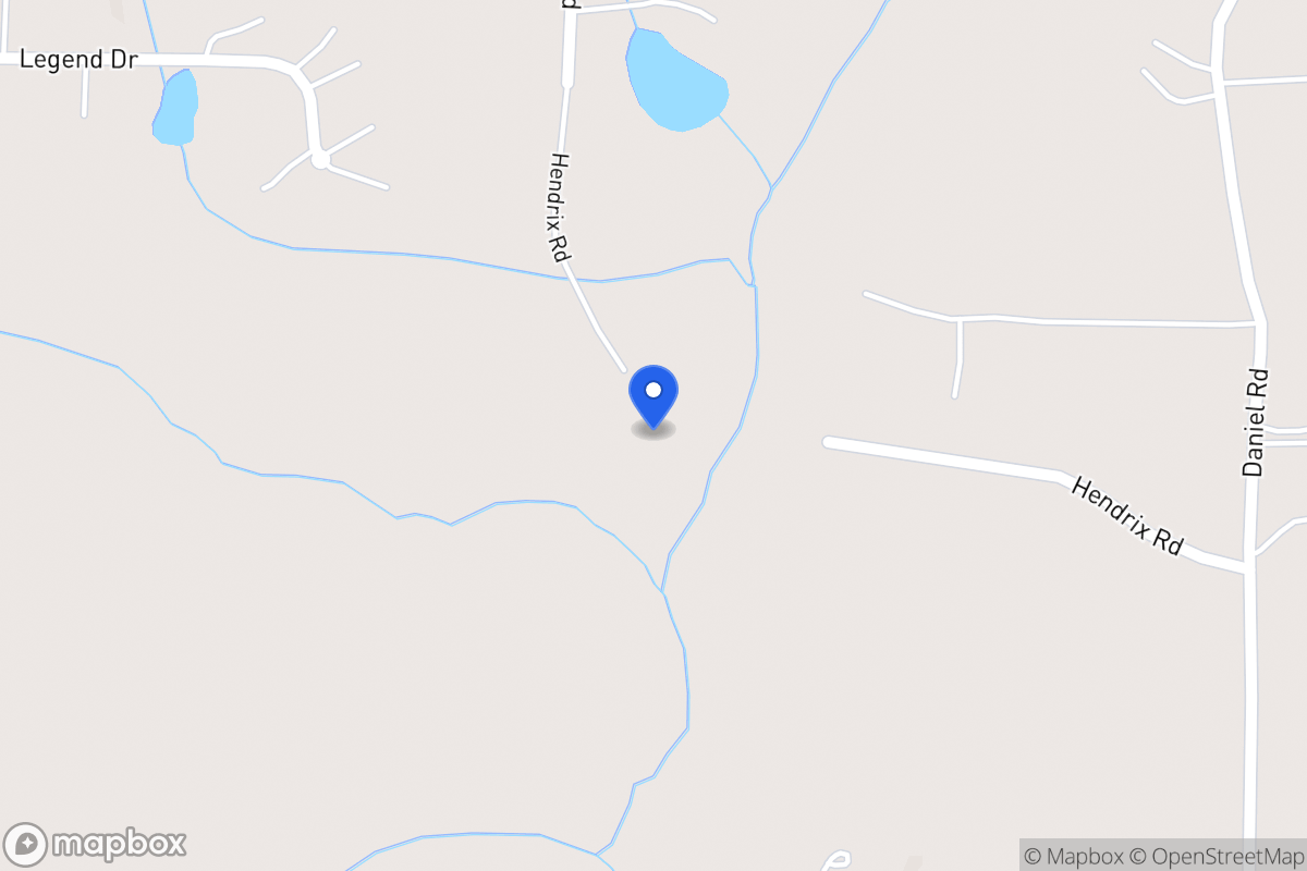 Map of 350 Hendrix Rd