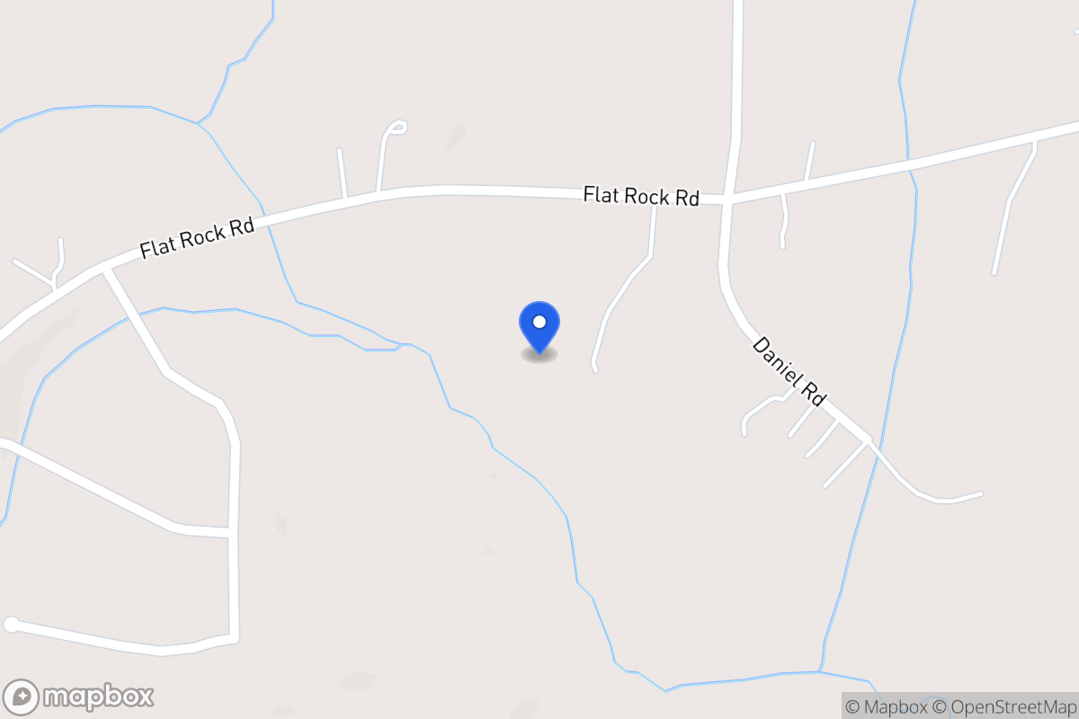 Map of 475 Flat Rock Rd