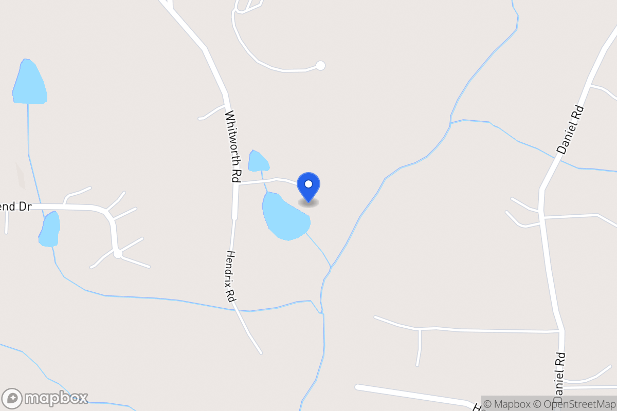 Map of 242 Hendrix Rd