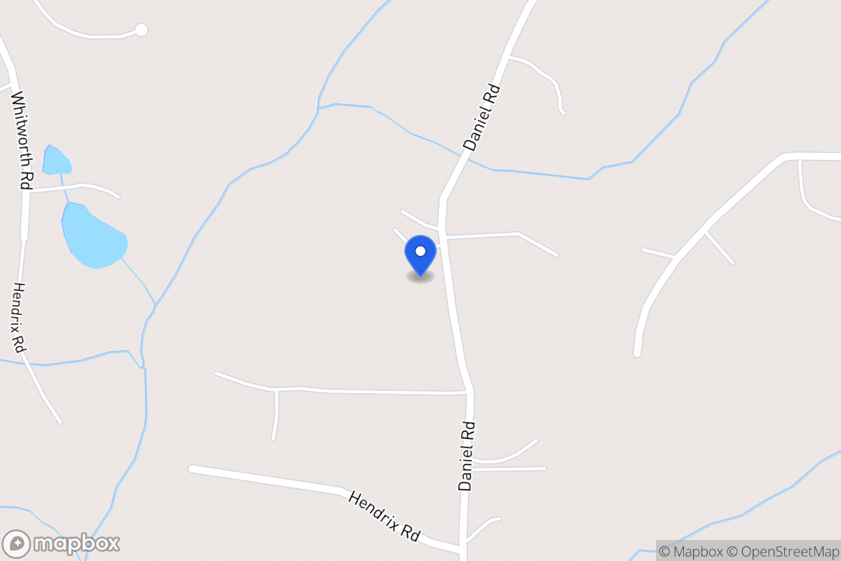 Map of 2129 Daniel Rd