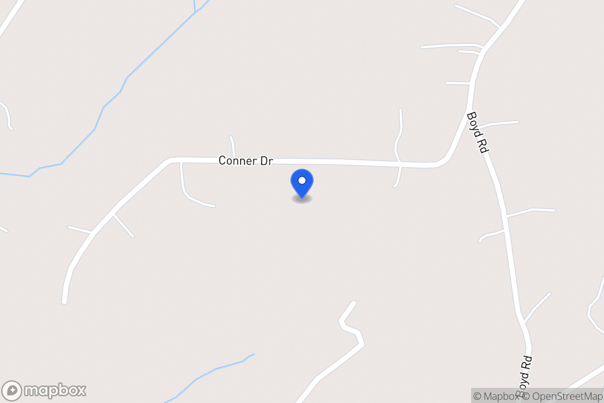 Map of 134 Conner Dr