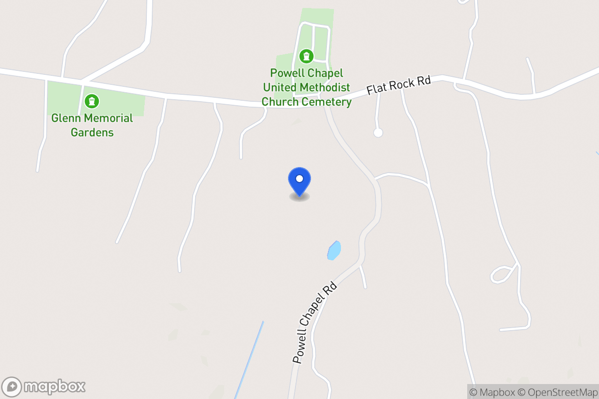 Map of 23 Powell Chapel Rd