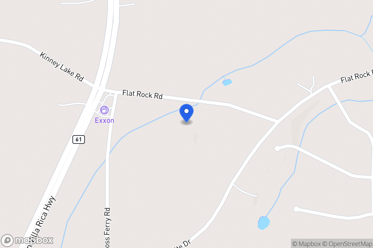 Map of 103 Flat Rock Rd