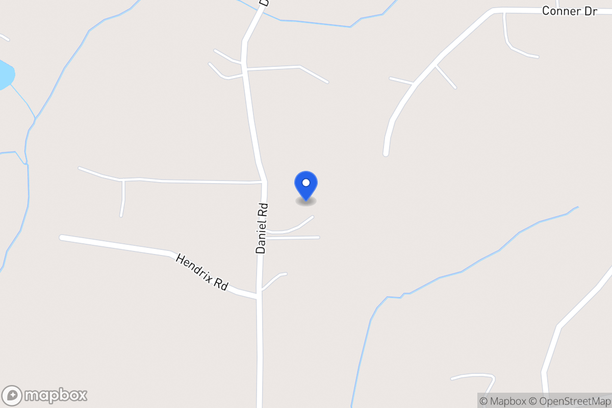 Map of 2180 Daniel Rd