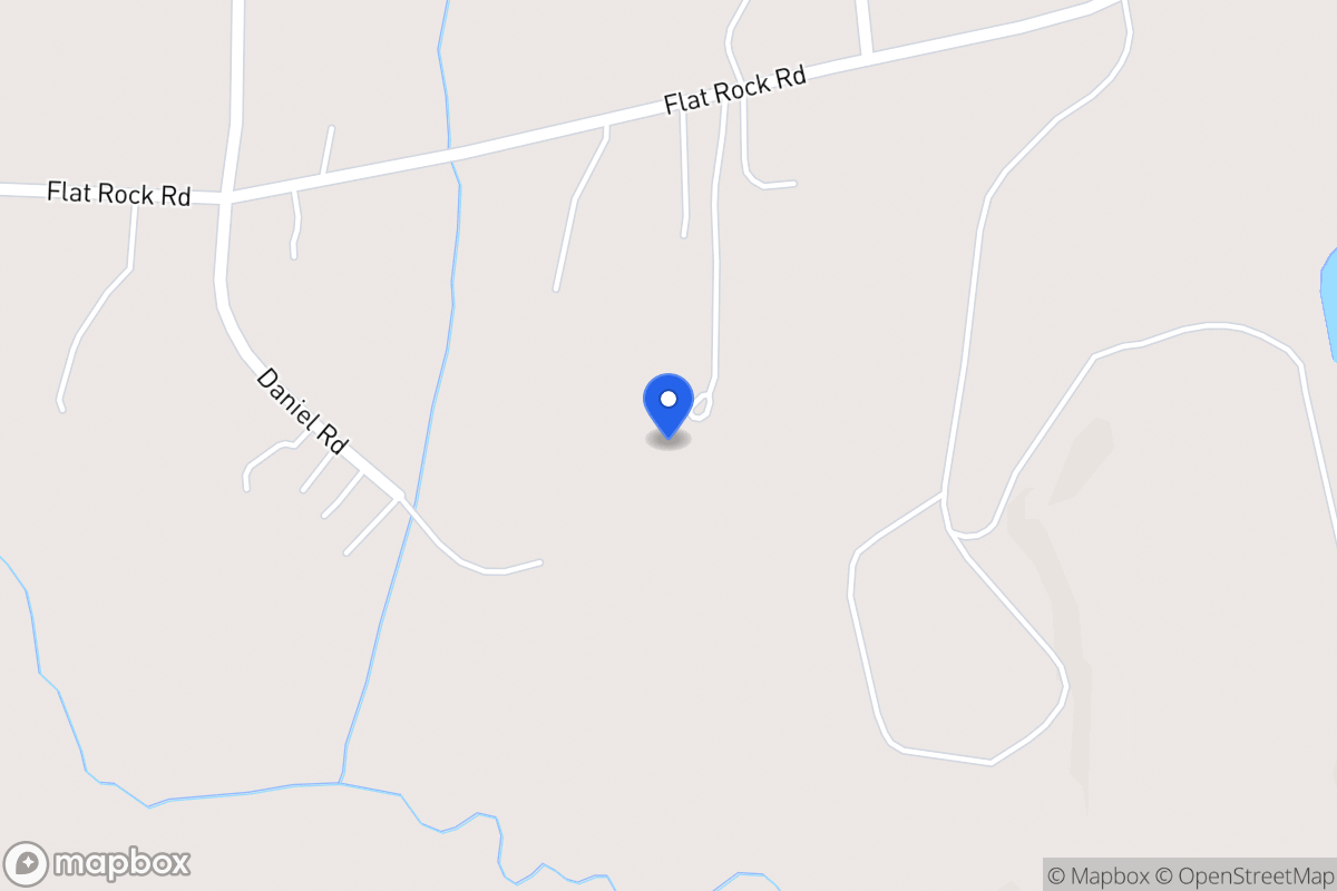 Map of 685 Flat Rock Rd