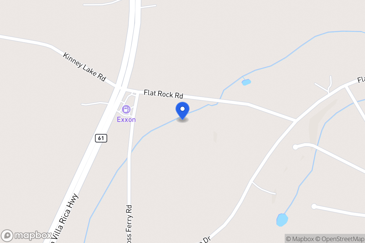 Map of 55 Flat Rock Rd