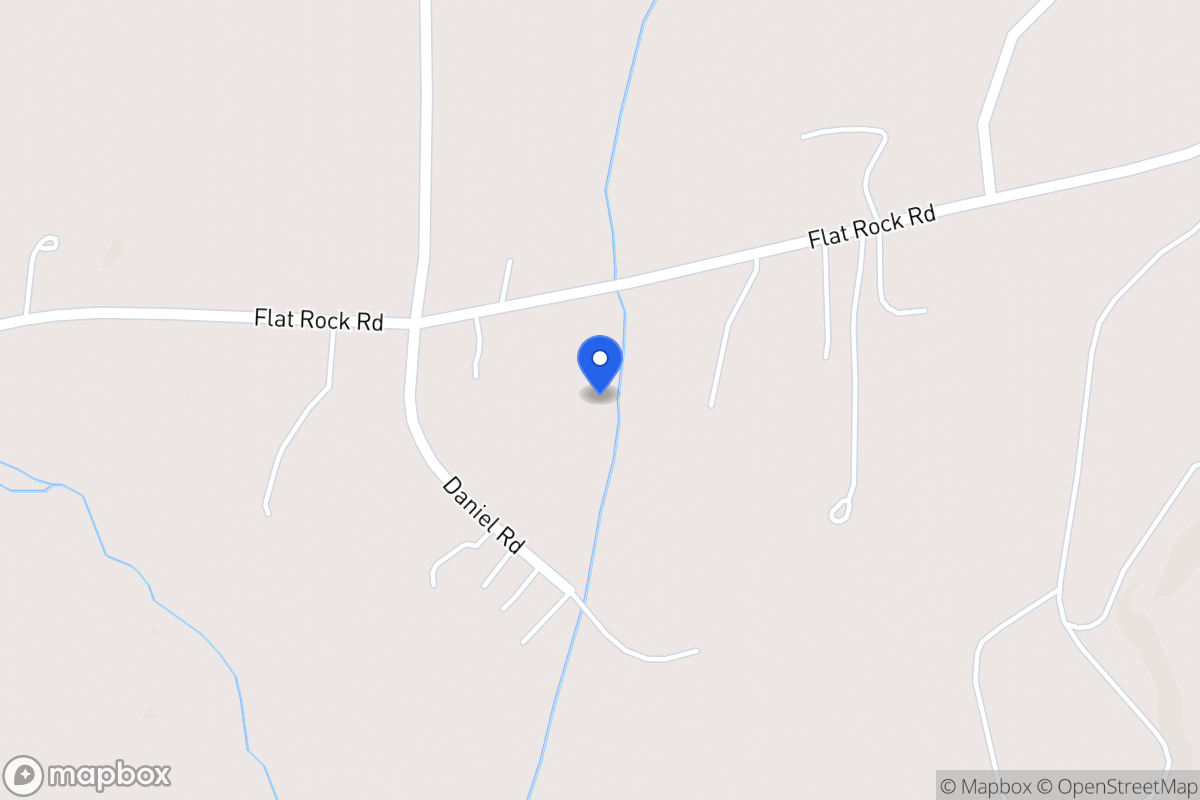 Map of 483 Flat Rock Rd