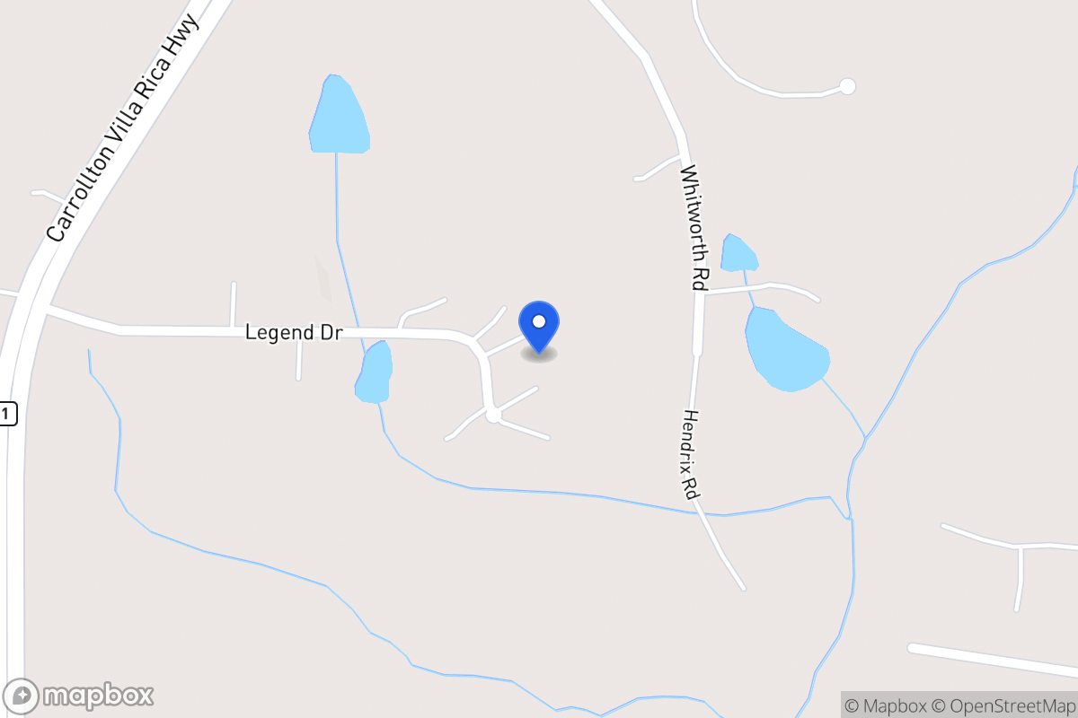 Map of 168 Legend Dr