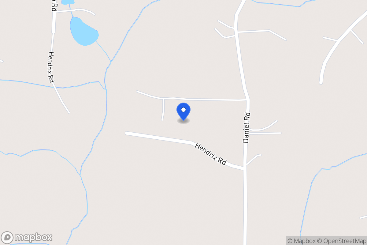 Map of 2165 Daniel Rd