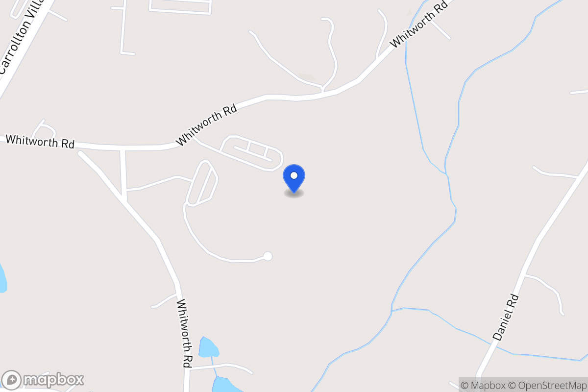 Map of 195 Whitworth Rd