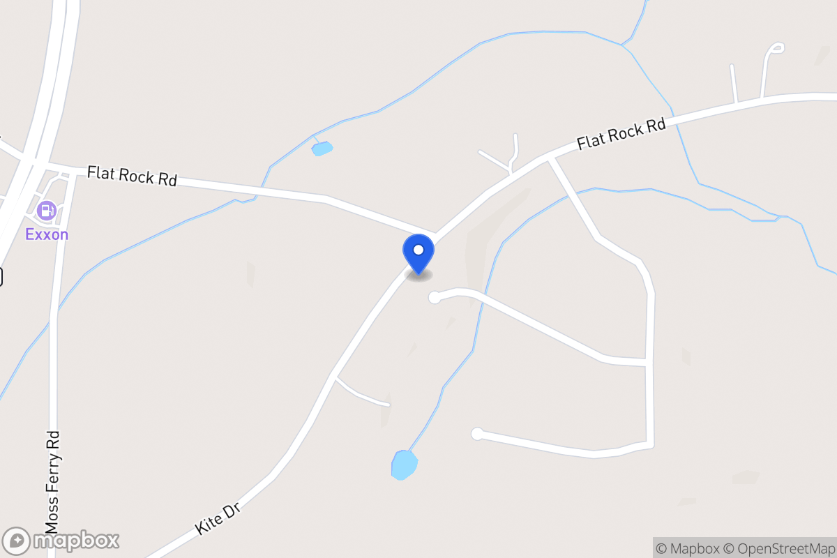 Map of 233 Red Jasper Rd