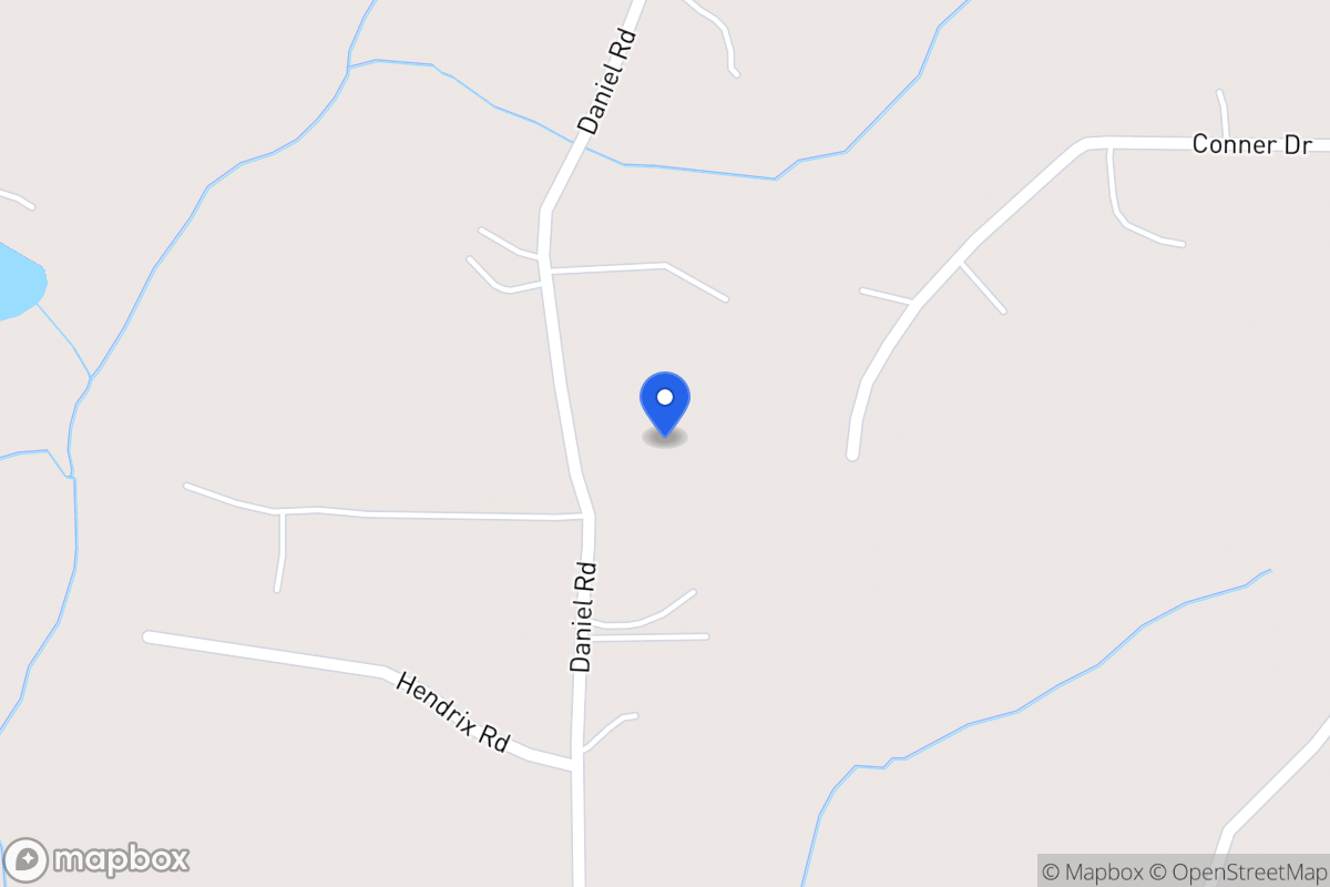 Map of 2174 Daniel Rd