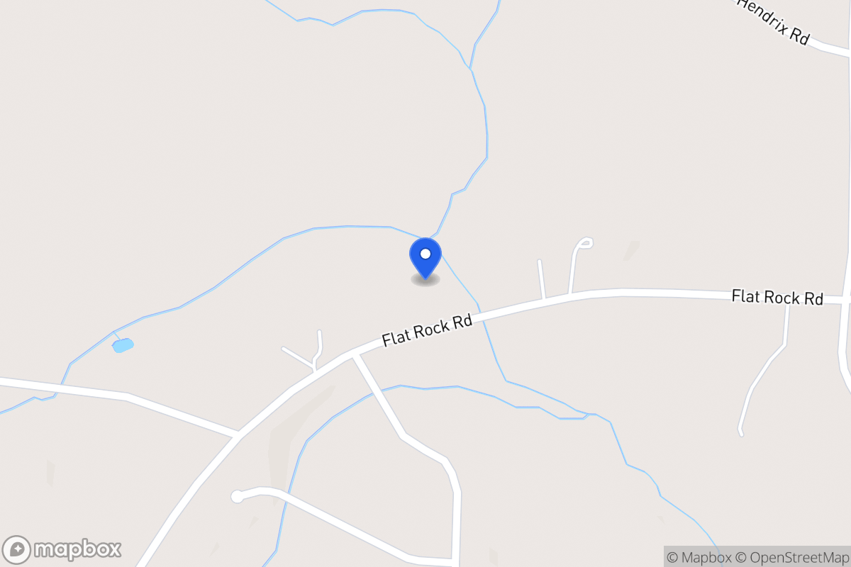 Map of 300 Flat Rock Rd