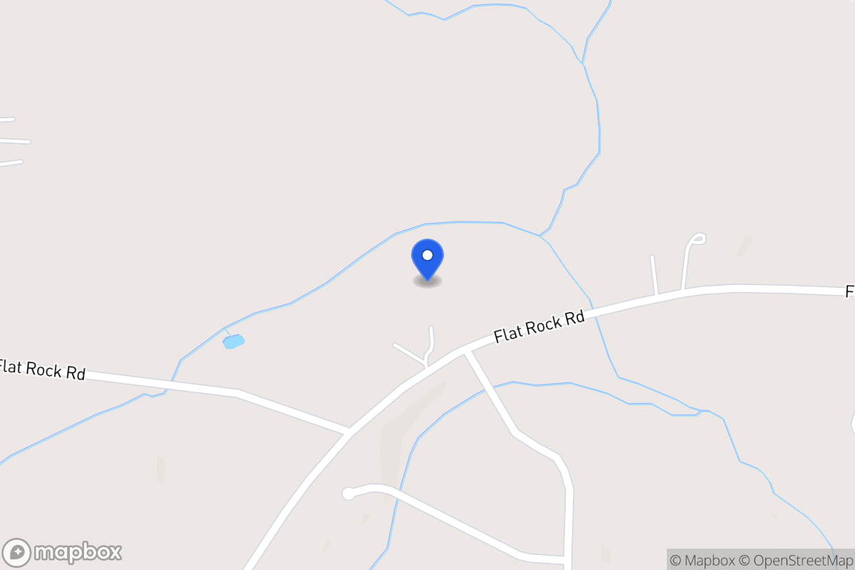 Map of 250 Flat Rock Rd