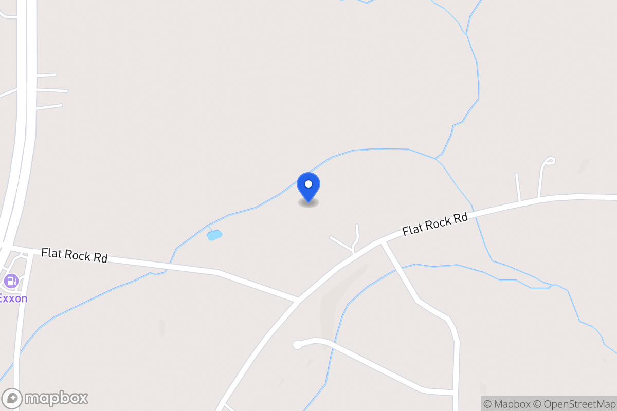Map of 226 Flat Rock Rd