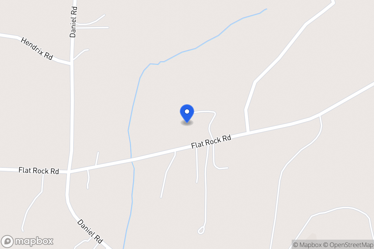 Map of 680 Flat Rock Rd