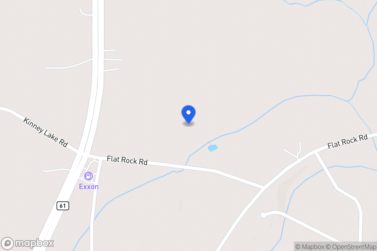 Map of 110 Flat Rock Rd