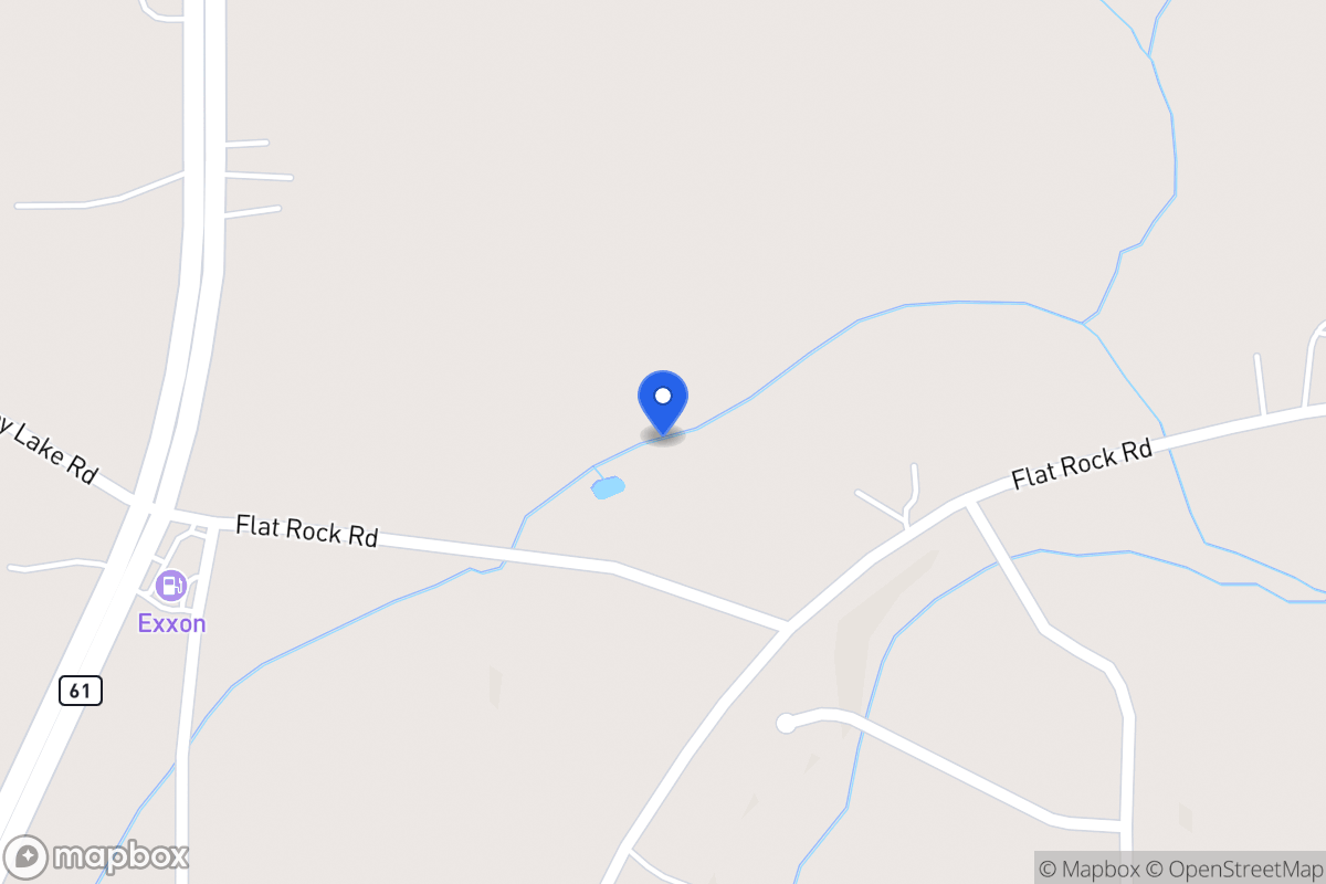 Map of 148 Flat Rock Rd
