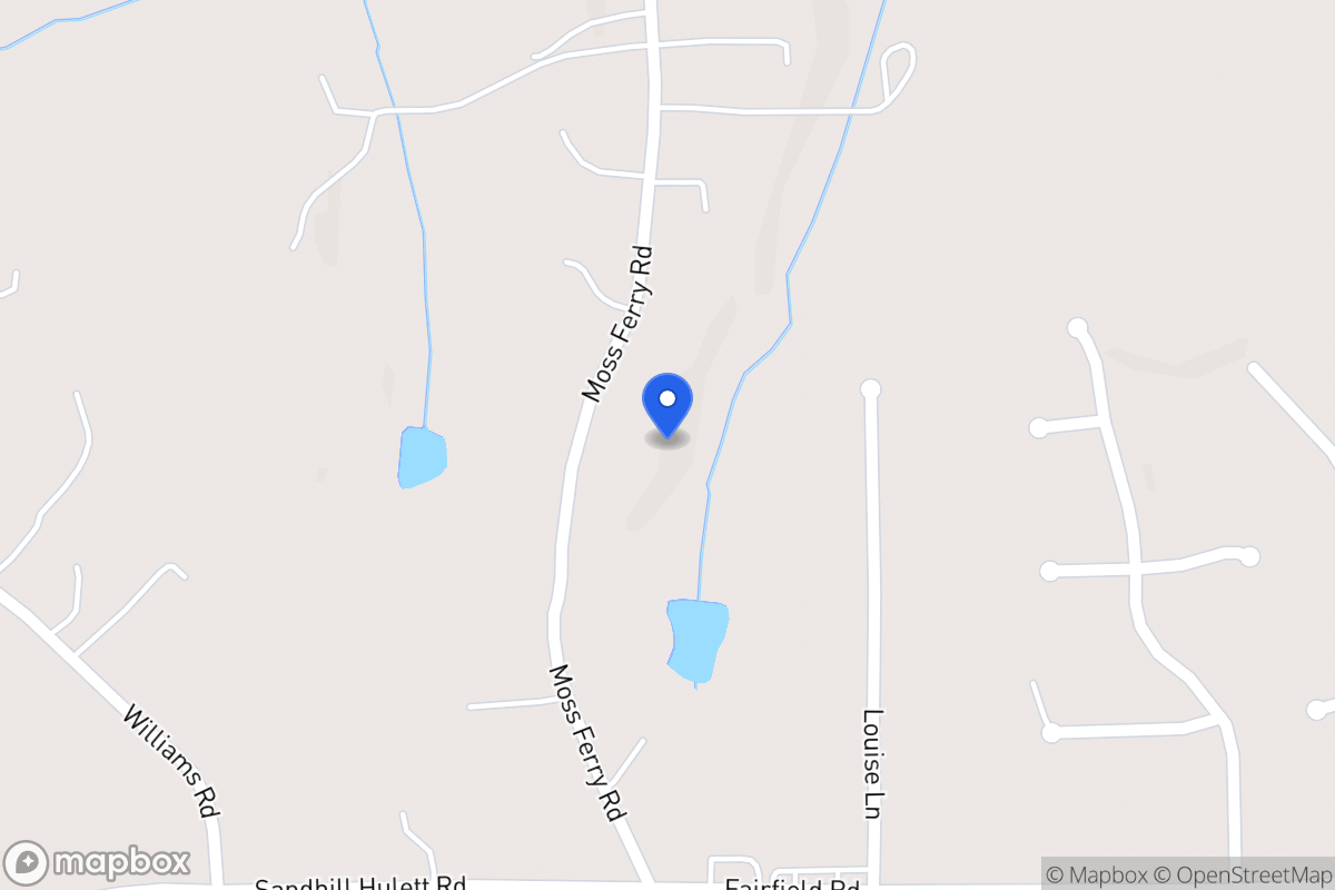 Map of 870 Moss Ferry Rd