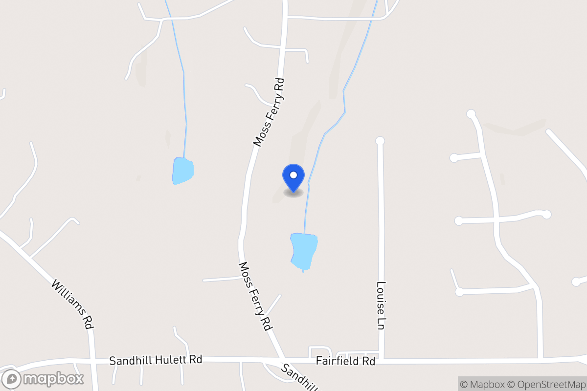 Map of 882 Moss Ferry Rd