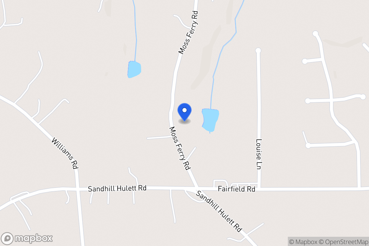 Map of 920 Moss Ferry Rd
