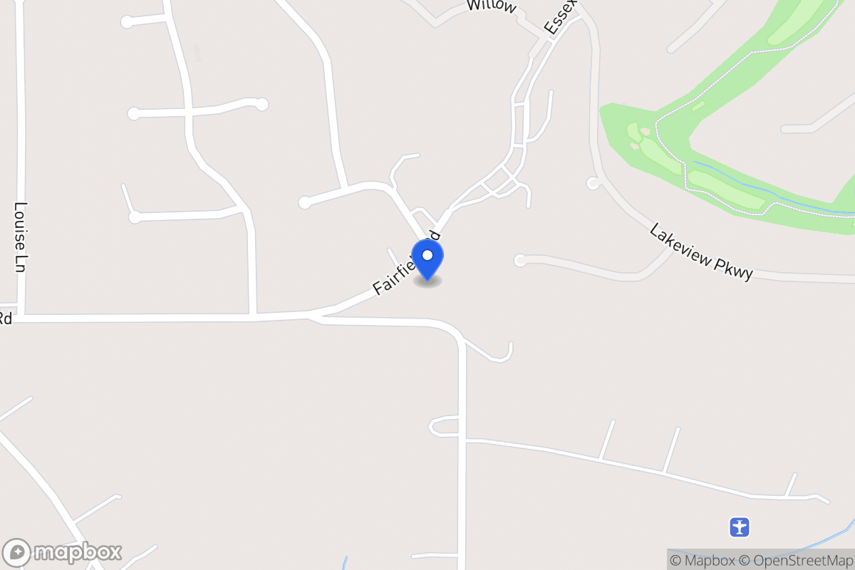 Map of Fairfield Rd