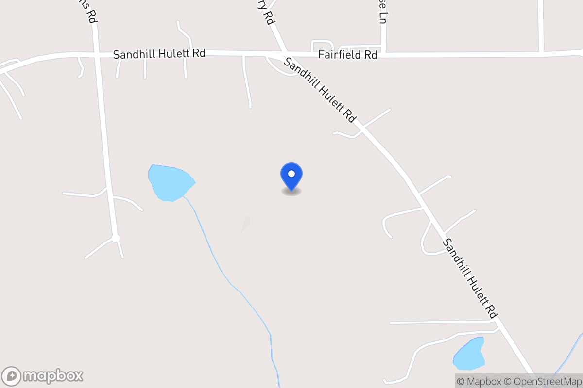 Map of 789 Sandhill Hulett Rd