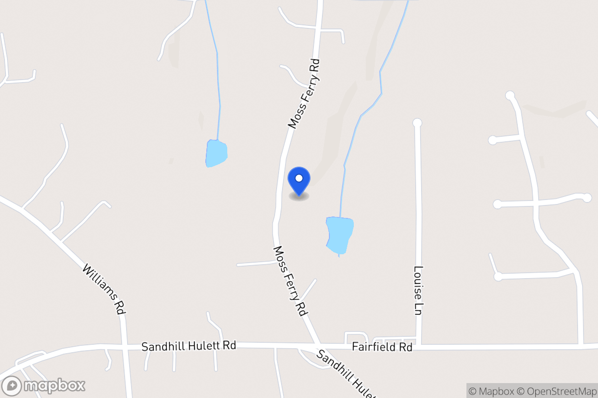 Map of 890 Moss Ferry Rd