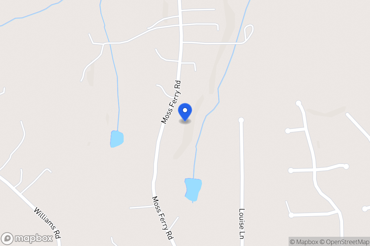 Map of 850 Moss Ferry Rd