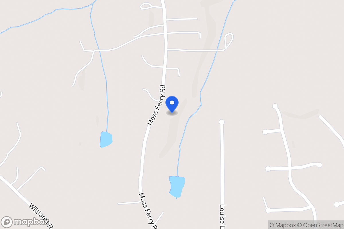 Map of 831 Moss Ferry Rd
