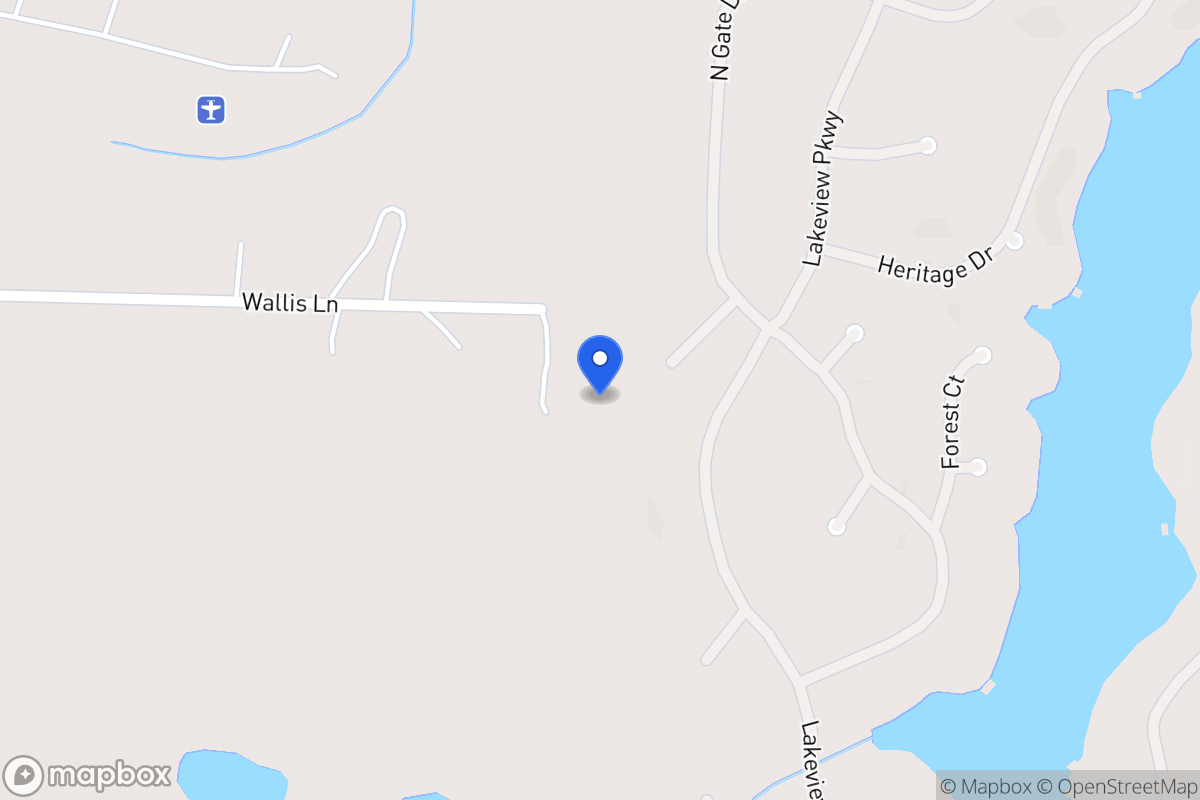 Map of 125 Wallis Ln