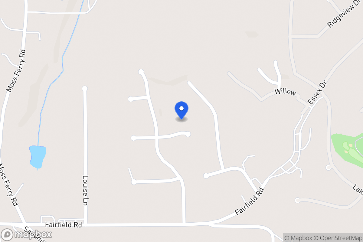Map of 71 Alloway Dr