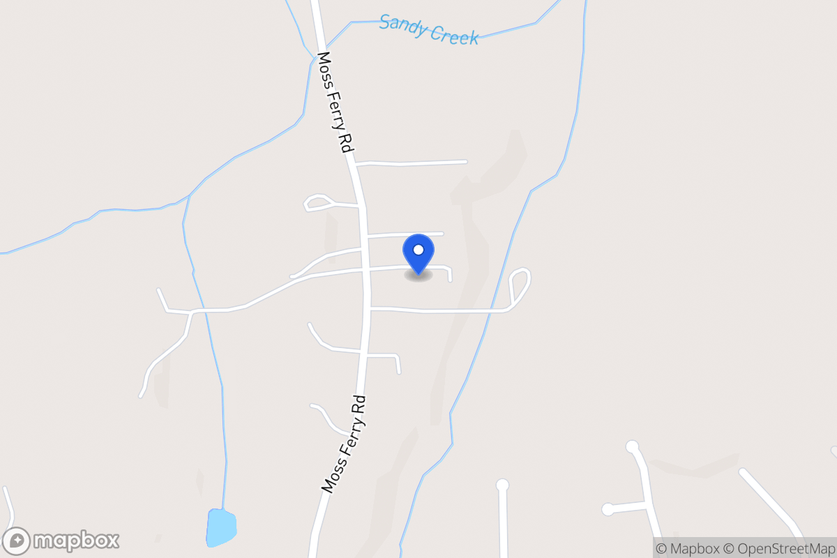 Map of 726 Moss Ferry Rd