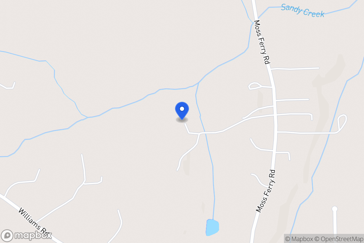 Map of 761 Moss Ferry Rd