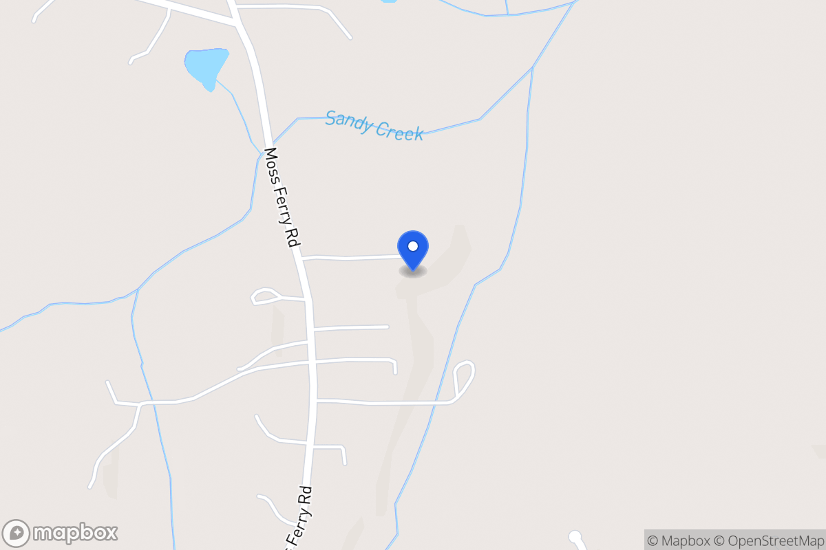 Map of 714 Moss Ferry Rd
