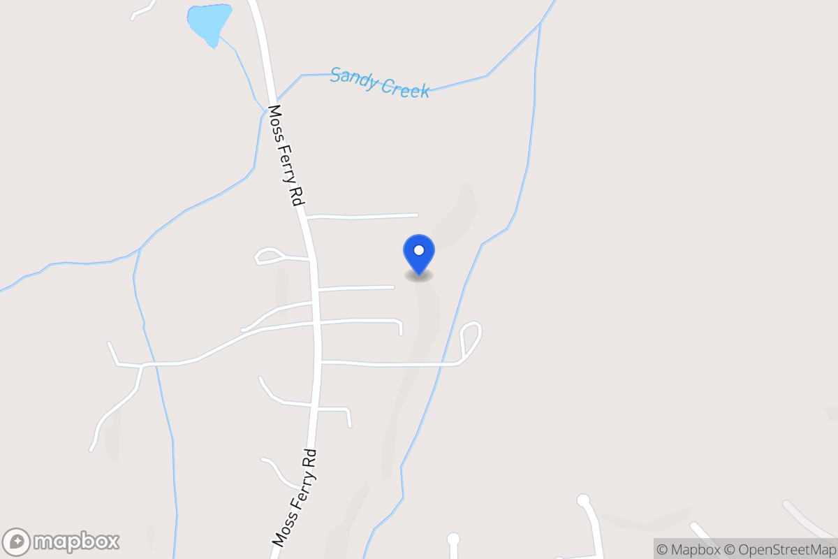 Map of 724 Moss Ferry Rd