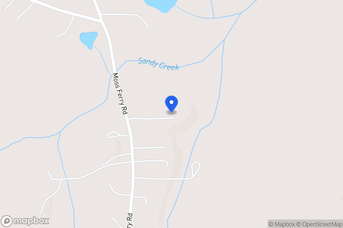 Map of 712 Moss Ferry Rd