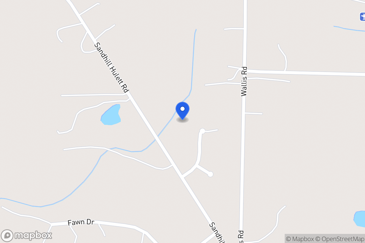 Map of 134 Carriage Oaks Dr