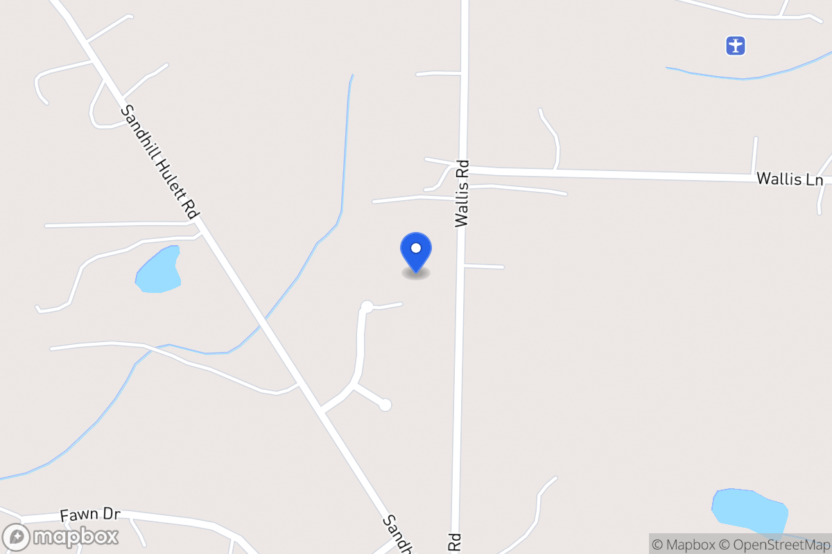 Map of 143 Carriage Oaks Dr
