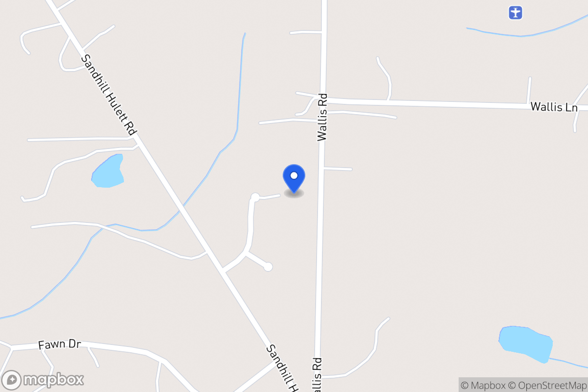 Map of 137 Carriage Oaks Dr
